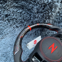 Load image into Gallery viewer, TTD Craft Nissan Z34 Carbon Fiber Steering Wheel