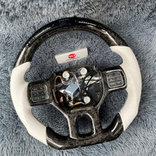 Carregar imagem no visualizador da galeria, TTD Craft 2013-2018 Dodge Ram 1500 2500 3500 Volante de fibra de carbono