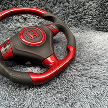 Загрузить изображение в средство просмотра галереи, TTD Craft Acura 2004-2008 TSX  /Honda 2004-2007 Accord Cl9 Carbon Fiber Steering Wheel