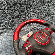 Загрузить изображение в средство просмотра галереи, TTD Craft Acura 2004-2008 TSX  /Honda 2004-2007 Accord Cl9 Carbon Fiber Steering Wheel