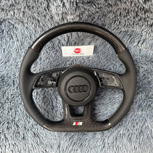 Загрузить изображение в средство просмотра галереи, TTD Craft Audi 2017-2020 8V B9 A3 S3 RS3 A4 S4 A5 S5 RS5 Carbon Fiber Steering Wheel
