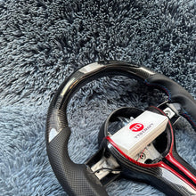 Load image into Gallery viewer, TTD Craft BMW M5 M6 F10 F06 F12 F01 F02 F03 F04 Carbon Fiber Steering Wheel