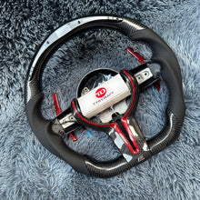 Carregar imagem no visualizador da galeria, TTD Craft BMW M5 M6 F10 F11 F06 F12 F13 F01 F02 F03 F04 F85 F86 Volante de fibra de carbono