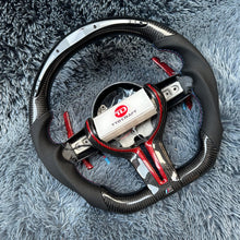 Load image into Gallery viewer, TTD Craft BMW M5 M6 F10 F06 F12 F01 F02 F03 F04 Carbon Fiber Steering Wheel