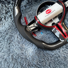 Carregar imagem no visualizador da galeria, TTD Craft BMW M5 M6 F10 F11 F06 F12 F13 F01 F02 F03 F04 F85 F86 Volante de fibra de carbono