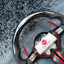 Load image into Gallery viewer, TTD Craft BMW M5 M6 F10 F06 F12 F01 F02 F03 F04 Carbon Fiber Steering Wheel