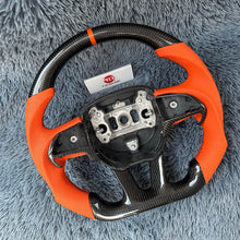 Load image into Gallery viewer, TTD Craft Dodge 2016-2023 Charger Challenger / 2014-2023 Durango Carbon Fiber Steering Wheel