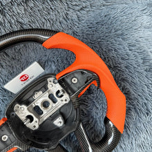 Carregar imagem no visualizador da galeria, Volante de fibra de carbono TTD Craft Dodge 2016-2023 Charger Challenger / 2014-2023 Durango