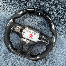 Carregar imagem no visualizador da galeria, Volante de fibra de carbono TTD Craft Dodge 2016-2023 Charger Challenger / 2014-2023 Durango