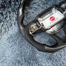 Carregar imagem no visualizador da galeria, Volante de fibra de carbono TTD Craft Dodge 2016-2023 Charger Challenger / 2014-2023 Durango