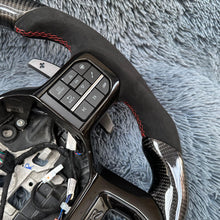 Загрузить изображение в средство просмотра галереи, TTD Craft Ford 2021-2026 F150 / Raptor Carbon Fiber Steering Wheel