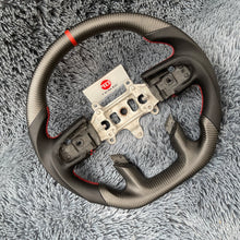 Carregar imagem no visualizador da galeria, TTD Craft 2019-2023 Dodge Ram 1500 2500 3500 Volante de fibra de carbono