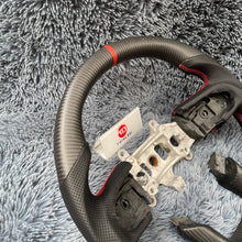 Carregar imagem no visualizador da galeria, TTD Craft 2019-2023 Dodge Ram 1500 2500 3500 Volante de fibra de carbono