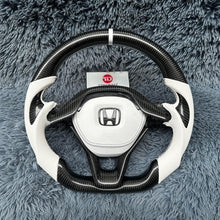 Carregar imagem no visualizador da galeria, Volante de fibra de carbono TTD Craft 10ª geração 2018-2022 Accord / 2018-2022 Insight Sport EX LX EX-L V6