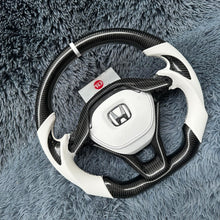 Carregar imagem no visualizador da galeria, Volante de fibra de carbono TTD Craft 10ª geração 2018-2022 Accord / 2018-2022 Insight Sport EX LX EX-L V6