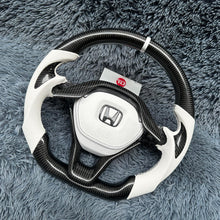 Загрузить изображение в средство просмотра галереи, TTD Craft 10th gen Honda 2018-2022 Accord / Insight Carbon Fiber Steering Wheel