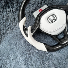 Загрузить изображение в средство просмотра галереи, TTD Craft 10th gen Honda 2018-2022 Accord / Insight Carbon Fiber Steering Wheel