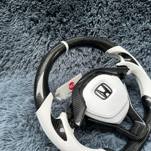 Загрузить изображение в средство просмотра галереи, TTD Craft 10th gen Honda 2018-2022 Accord / Insight Carbon Fiber Steering Wheel