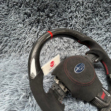 Загрузить изображение в средство просмотра галереи, TTD Craft Subaru 2015-2021 WRX / STI Carbon Fiber Steering wheel