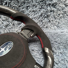 Загрузить изображение в средство просмотра галереи, TTD Craft Subaru 2015-2021 WRX / STI Carbon Fiber Steering wheel