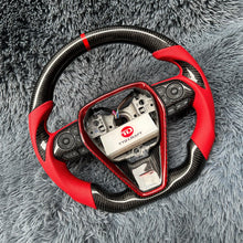 Carregar imagem no visualizador da galeria, Volante de fibra de carbono TTD Craft 8ª geração Camry 2018 - 2024 SE XSE TRD V6 V4 Avalon Venza