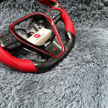 Carregar imagem no visualizador da galeria, Volante de fibra de carbono TTD Craft 8ª geração Camry 2018 - 2024 SE XSE TRD V6 V4 Avalon Venza