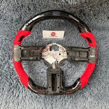 Cargar imagen en el visor de la galería, TTD Craft 2010-2014 Mustang GT Shelby GT500 Volante de fibra de carbono