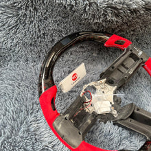 Cargar imagen en el visor de la galería, TTD Craft 2010-2014 Mustang GT Shelby GT500 Volante de fibra de carbono