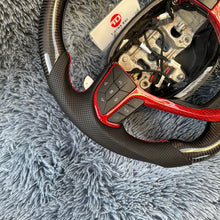 Cargar imagen en el visor de la galería, TTD Craft 2016-2021 Jeep Cherokee / Grand Cherokee Volante de fibra de carbono