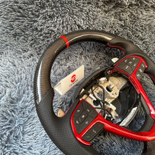 Cargar imagen en el visor de la galería, TTD Craft 2016-2021 Jeep Cherokee / Grand Cherokee Volante de fibra de carbono