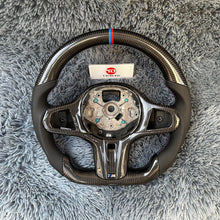 Carregar imagem no visualizador da galeria, TTD Craft BMW 2 SÉRIE F44 G42 / 3 SÉRIE G20 G21 / 4 SÉRIE G22 G23 G24 / 6 SÉRIE G32 /7 SÉRIE G11 G12 / 8 SÉRIE G14 G15 G16 / Z4 G29 / X3 G01 / X5 G05 / X6 G06 / X7 G07 Fibra de carbono Volante