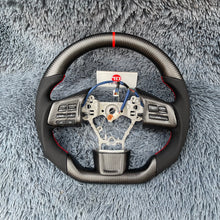 Cargar imagen en el visor de la galería, Volante de fibra de carbono TTD Craft para Subaru WRX/STI 2015-2021