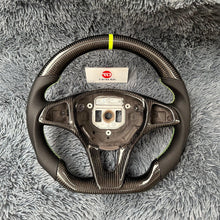 Cargar imagen en el visor de la galería, TTD Craft Benz W176 GLK350 GLK500 C250 C300 C350 C180 Volante de fibra de carbono