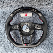 Cargar imagen en el visor de la galería, Volante de fibra de carbono TTD Craft para Audi A4, Q3, Q5, Q7, Q8, RSQ7, RSQ8, SQ8, SQ7, SQ5, S7, RS6