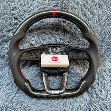 Cargar imagen en el visor de la galería, Carbon Fiber Steering Wheel For Audi Q5 Q7 Q8 RSQ7 RSQ8 SQ8 SQ7 |TTD Craft