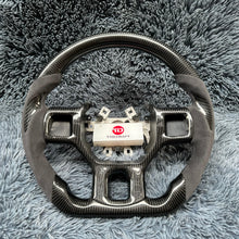 Cargar imagen en el visor de la galería, TTD Craft 2013-2018 Dodge Ram 1500 2500 3500 Volante de fibra de carbono