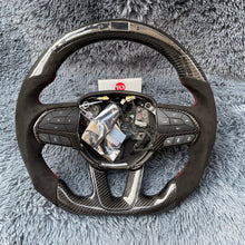 Загрузить изображение в средство просмотра галереи, Real Carbon Fiber Steering Wheel for 2014-2023 Dodge Durango |TTD Craft