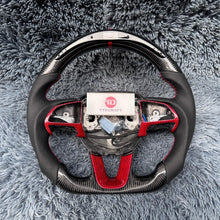 Cargar imagen en el visor de la galería, Volante de fibra de carbono TTD Craft para Dodge Charger Challenger 2016-2023 / Durango 2014-2023