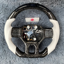 Загрузить изображение в средство просмотра галереи, Carbon Fiber Steering Wheel for 2016-2023 Dodge Charger | TTD Craft