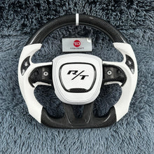 Load image into Gallery viewer, Dodge Charger 2016-2023 High Gloss Carbon Fiber Racing Wheel | TTD Craft