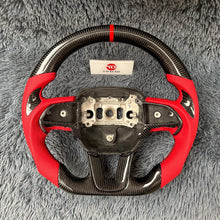 Lade das Bild in den Galerie-Viewer, Carbon Fiber Steering Wheel for 2016-2023 Dodge Charger |TTD Craft