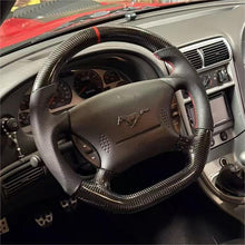 Lade das Bild in den Galerie-Viewer, TTD Craft Ford 1999-2004 Mustang Carbon Faserlenkrad
