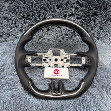 Загрузить изображение в средство просмотра галереи, 2015-2017 Ford Mustang Custom Carbon Fiber Steering Wheel | TTD Craft
