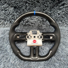 Load image into Gallery viewer, 2018-2023 Ford Mustang Carbon Fiber Steering Wheel S550 GT EcoBoost | TTD Craft