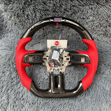 Lade das Bild in den Galerie-Viewer, TTD Craft Ford 2018-2023 Mustang Carbonfaserlenkrad