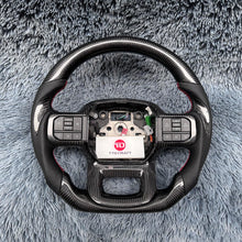 將圖片載入圖庫檢視器 Ford F150 Raptor Carbon Fiber Steering Wheel (2021-2026) | TTD Craft