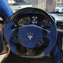 Lade das Bild in den Galerie-Viewer, TTD Craft Maserati 2003-2012 Quattroporte/2008-2014 Granturismo Carbon Faserlenkrad