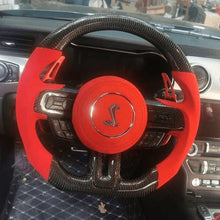 Lade das Bild in den Galerie-Viewer, TTD Craft Ford 2018-2023 Mustang Carbon Fiber Steering Wheel