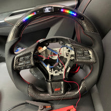 Cargar imagen en el visor de la galería, Volante de fibra de carbono TTD Craft para Subaru WRX/STI 2015-2021