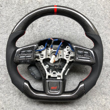 Cargar imagen en el visor de la galería, Volante de fibra de carbono TTD Craft para Subaru WRX/STI 2015-2021
